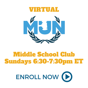 2023-24 Middle School Model UN Club Sunday 6:30pm-7:30pm US ET  - Registration Form