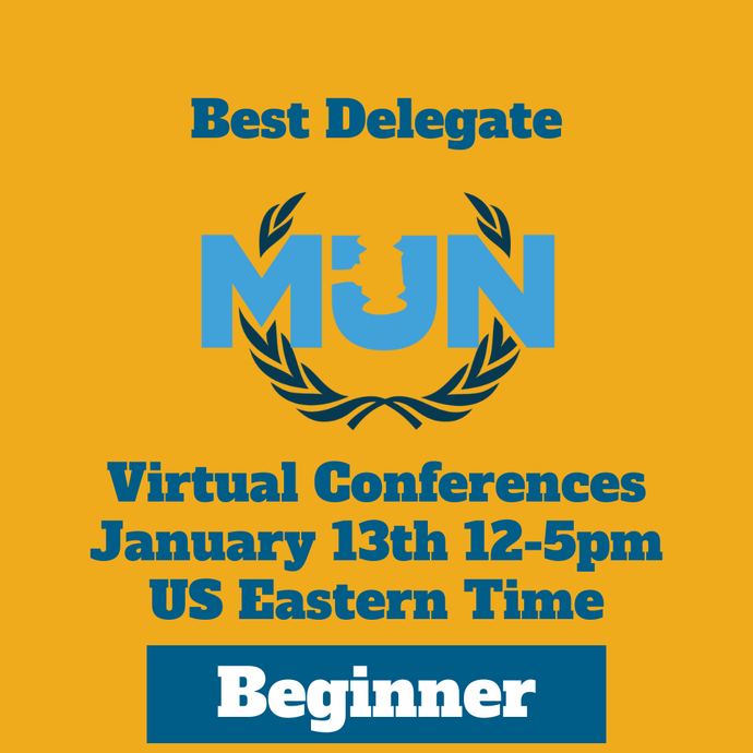 [HS Beginner] January 13th 12-5pm US ET BDMUN Conference - 2023-2024