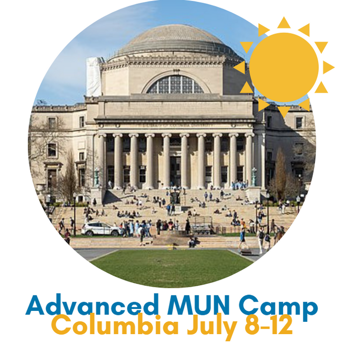 [ Advanced ] - MUN Day Camp - Columbia - July 8-12 ($1,799)