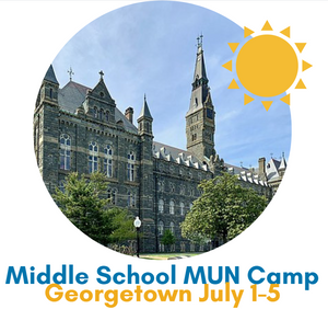 [ MS Beginner ] - MUN Day Camp - Georgetown University - July 1-5 ($1,599)