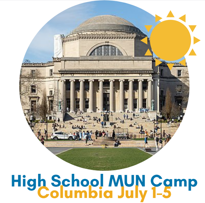 [ HS Beginner ] - MUN Day Camp - Columbia - July 1-5 ($1,699)